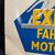 Express Fahrräder Motorräder Blechschild 37 x 51 cm um 1930/50