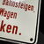 Nicht in den Wagen spucken - Emailschild um 1910 30x20 cm Zuckerguss 