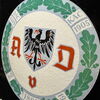 AVD - Automobilclub von Deutschland - Emailschild 60 x 40 cm - D um 1950