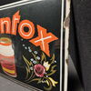 Plantox Fleischextract - Emailschild - Jupp Wiertz - Jugendstil-  60 x 40 cm - D  um 1910
