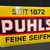 Puhls feine Seifen seit 1872 (50er Jahre Emailleschild)