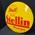 Shell Stellin Pumpe (Gewölbtes rundes Emailleschild 1925/1930)