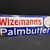 Wizemanns Palmbutter (Gewölbtes Emailleschild um 1920)