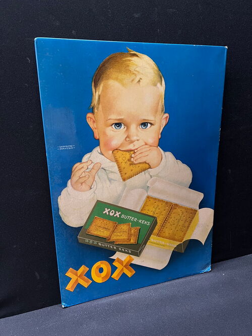 XOX Butter-Keks Werbepappe zum Hängen oder Stellen