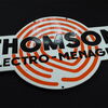 Thomsen Electro-Menager (Beidseitig emailliertes Schild um 1930)