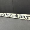 Bavaria St. Pauli Bier Hamburg (Emaillestreifen um 1925)