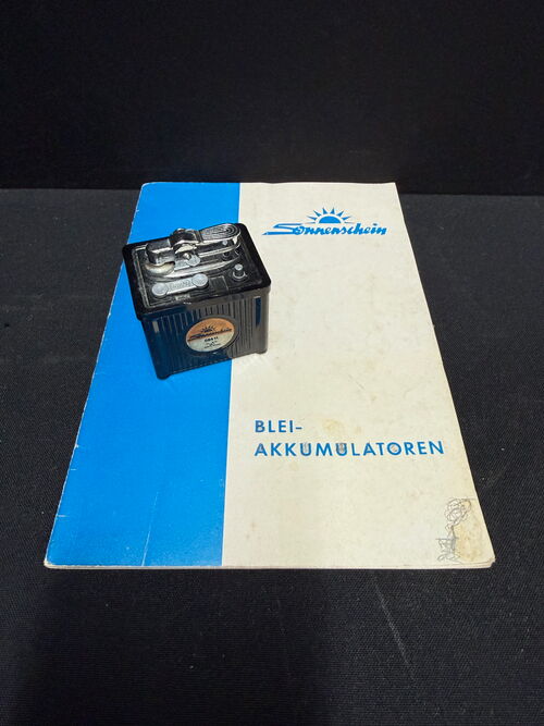 Sonnenschein Blei-Akkumulatoren (2er Set für Sammler)