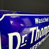Dr. Thompsons Seifenpulver „Marke Schwan“ (Gewölbtes Emailleschild 1930/1950)