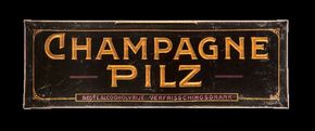 Champagne Pilz, ca. 1908-1914