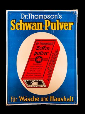 Dr. Thompson’s Schwan-Pulver um 1920