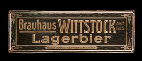 Brauhaus Wittstock Lagerbier um 1906-1912