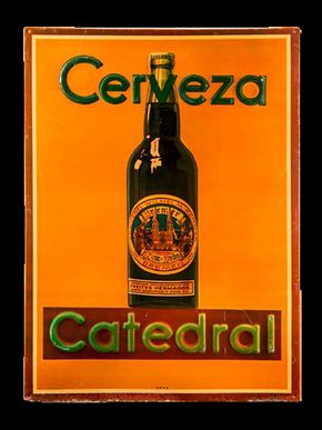 Remmer Brauerei. Remmer Dombräu / Cerveza Catedral (Bremen) Um 1930/50