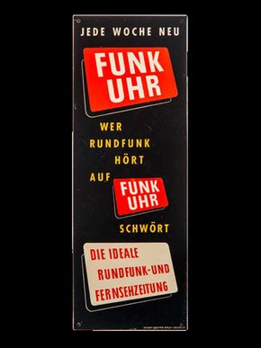 Funk Uhr, 50er Jahre