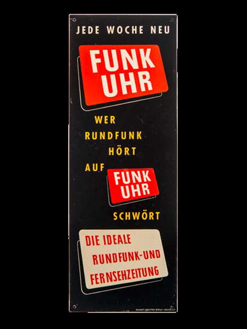 Funk Uhr, 50er Jahre