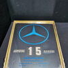 Mercedes Benz Reklamespiegel mit integrierten Dauerkalender