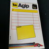 Agip Notitzblock aus der Zeit um 1975