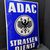 ADAC Straßen-Dienst / Gewölbtes Emailleschild um 1950