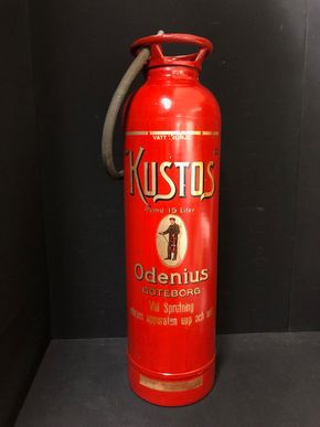 Kustos Feuerlöscher / Odenius Göteborg (Um 1927) / Für die Oldtimergarage