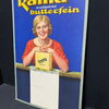Rama Margarine butterfein / 20er Jahre Pappkalenderrückwand