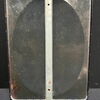 Osram Emailleschild in recht seltener Version (Geprägt und abgekantet / 50er Jahre)