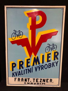 Premier / Wanderer Fahrräder - Vertretung Frank. Tezner (Chrudim - Ostböhmen)