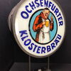 Ochsenfurter Klosterbräu XXL-Werbeleuchte-Ausleger (Vorkrieg)