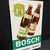 Bosch Flaschenbier Verkauf (Abgekantetes Emailleschild aus dem Jahr 1970)