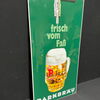 Parkbräu - Frisch vom Faß (Emailleschild aus dem Archiv von Boos & Hahn)