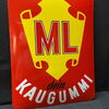 Maple Leaf Kaugummi - Dein Kaugummi (50er Jahre Emailleschild)