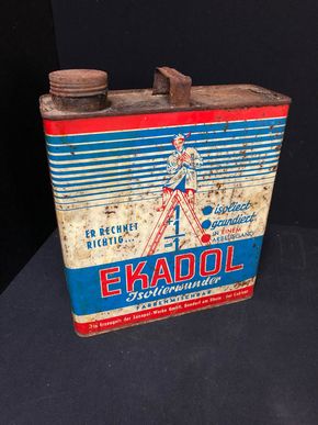 Ekadol Isolierwunder - große Dose aus der Zeit um 1950