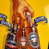 Schultheiss Patzenhofer - Ein guter Griff -  Blechschild 70 x 48 cm um 1955  