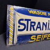 Wasche mit Straniak´s Seife - Blechschild  - 50 x 24 cm - D um 1915