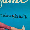 Madame Schuhfarbe - Zum Ausbessern von Schürf- und Stoßstellen (Pappwerbeschild um 1970)