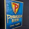 Pyraser Bier - Immer vorzüglich (Imoglasschild der 50er Jahre)