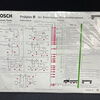 Bosch Bremsentester 4er-Set Prüfpläne (DIN A3)