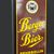 Berger Bier Fehrbellin - Großes Abgekantetes Emailleschild (1930/1950)