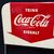 Coca Cola - Leere Flaschen bitte hier (60er Jahre Schild)