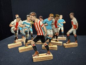 Fußballer Werbefiguren 12er Set (1930/1950)