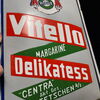  Vitello Delikatess Margarine Emailschild  Tetschen 51 x 36 cm - D/CZ um 1930