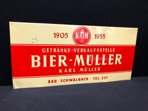 Bier Müller Bad Schwalbach (Um 1955) A114