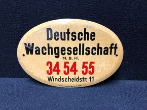 Deutsche Wachgesellschaft - Berlin (Um 1950) A145