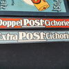 Bayrische Doppel-Post - Kaffeezusatz / Scheuers Doppel-Ritter / Kleines Reklamepaket (1930/1950)