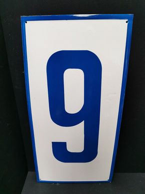 Nummer 9 - Hinweiszahl XL - Eventuell BV-Aral (Hing nie! / Absolut selten!)