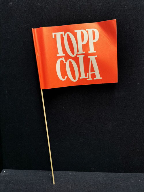 Topp Cola Papierwerbefähnchen (1955/1960)