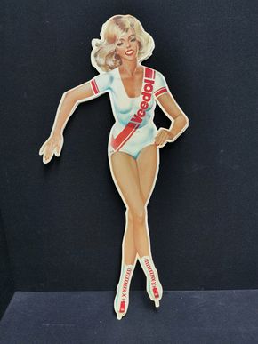 Veedol Pin-Up Diesestar - Letzte deutsche Pinup-Version (Um 1970)