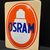 Osram Emailleschild in recht seltener Version (Geprägt und abgekantet / 50er Jahre)
