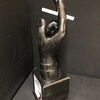Roth-Händles „Schwarze Hand“ Werbefigur aus den 60er/70er Jahren (Holz / Lackiert)