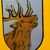 Hirschbräu Wurmlingen / Tuttlingen Emailschild 35 x 65 cm - extrem schwer emailliert