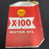 6 top erhaltene original Shell Öl-Wechselpappanhänger (Um 1960)