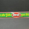 Persil Streifen 2er Set im ungeputzten Fundzustand (Emailleschilder um 1925)